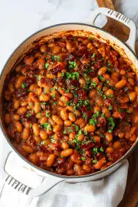 Dr. Pepper Baked Beans