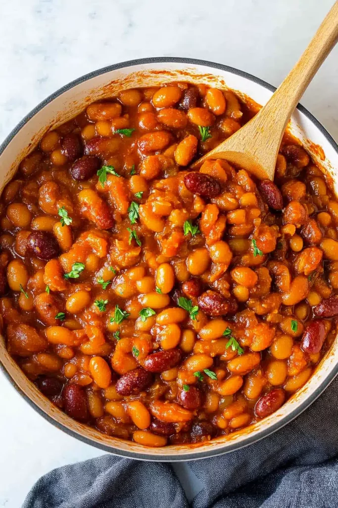 Dr. Pepper Baked Beans