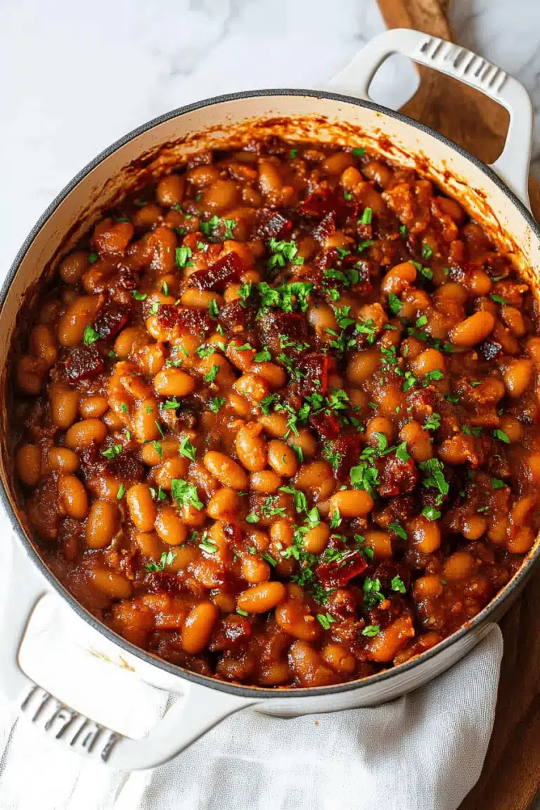 Dr. Pepper Baked Beans