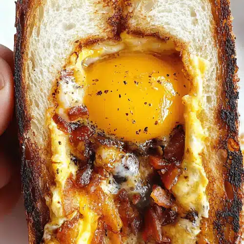 Egg in a Hole Sandwich