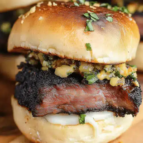 Elote Brisket Sliders