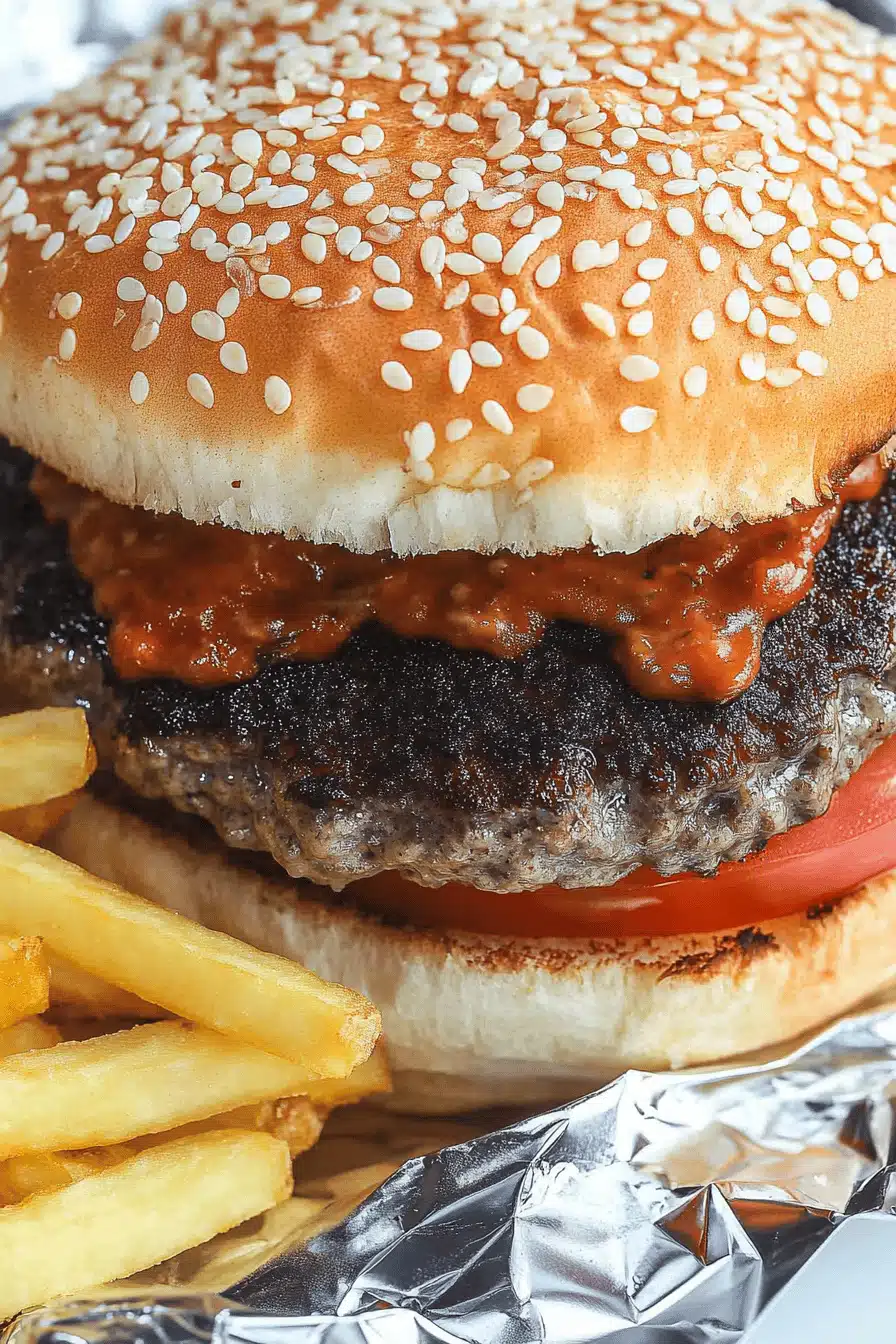 Five Guys Copycat Recipe Final Dish Presentation