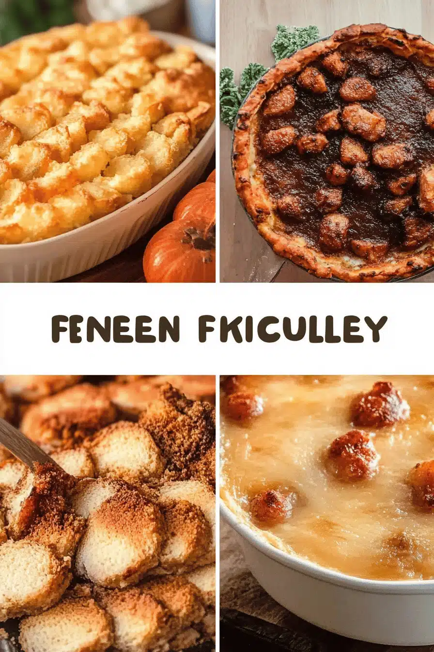 Friendsgiving recipes Final Dish Presentation