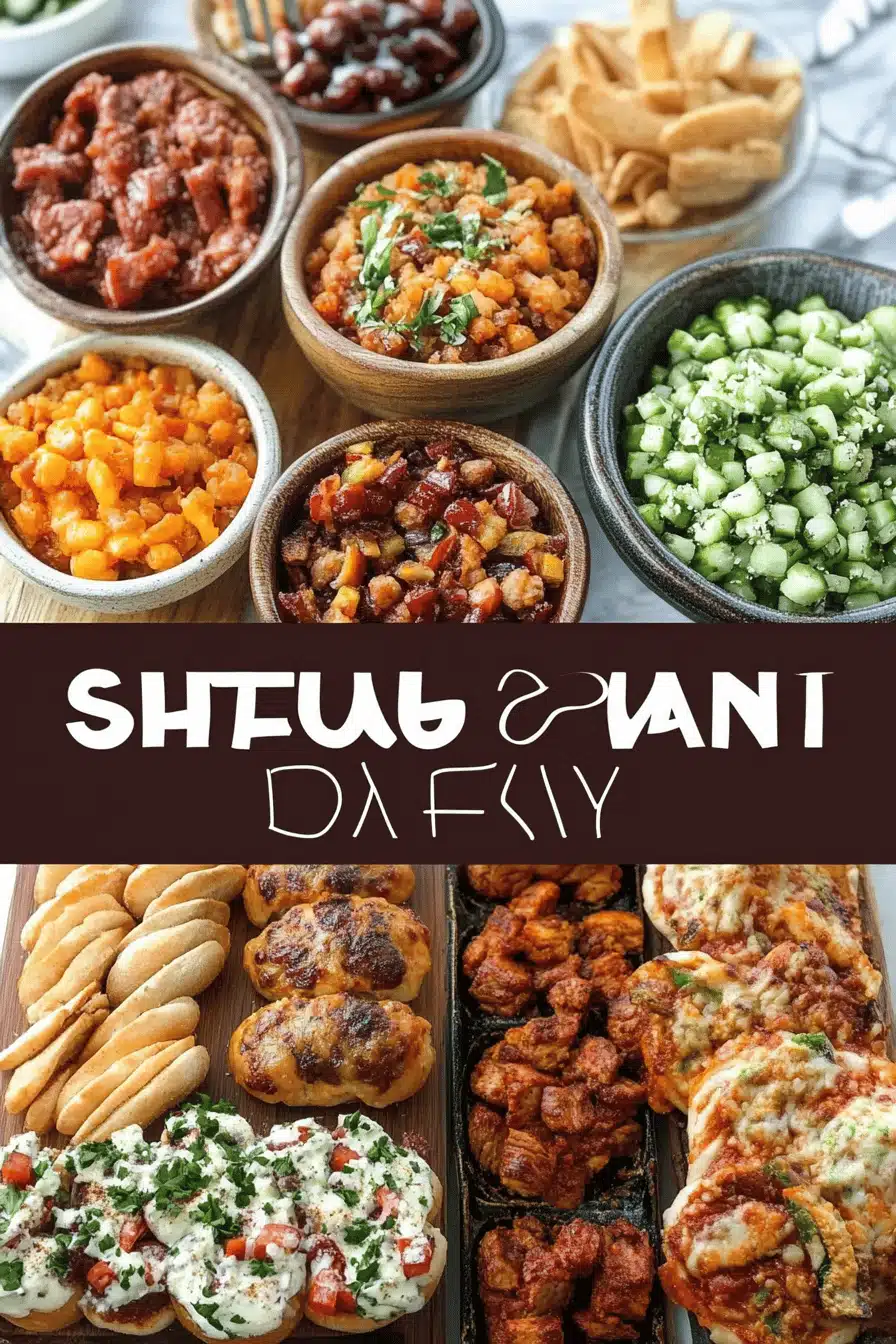 Game Day Recipes Final Dish Presentation