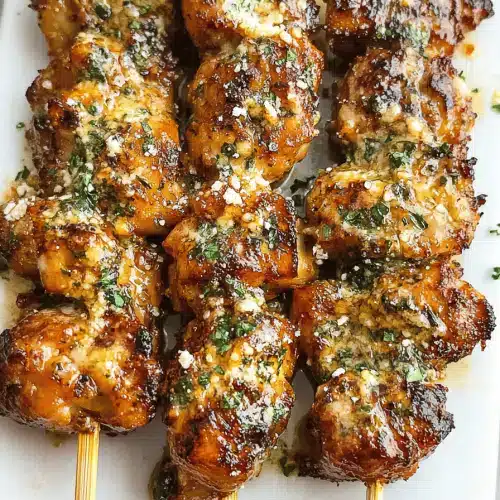 Garlic Parmesan Skewers