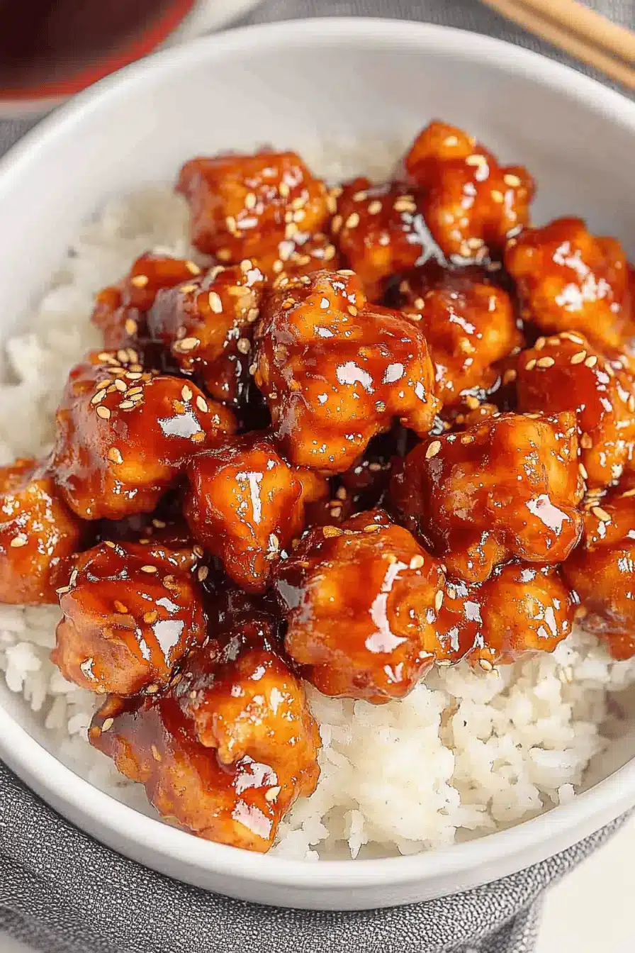 General Tso's Chicken Recipe ingredients