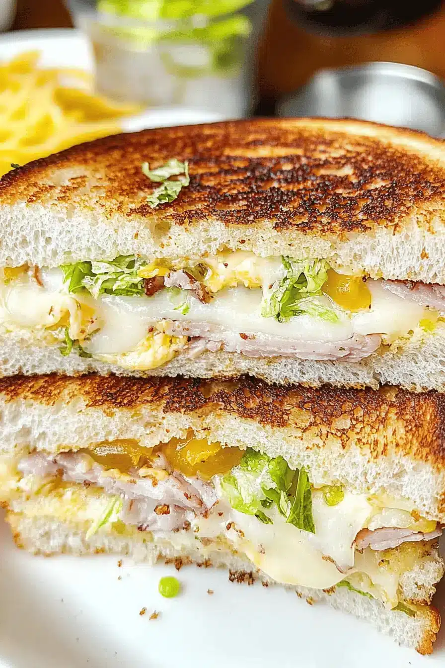 Grinder Grilled Cheese Sandwich ingredients