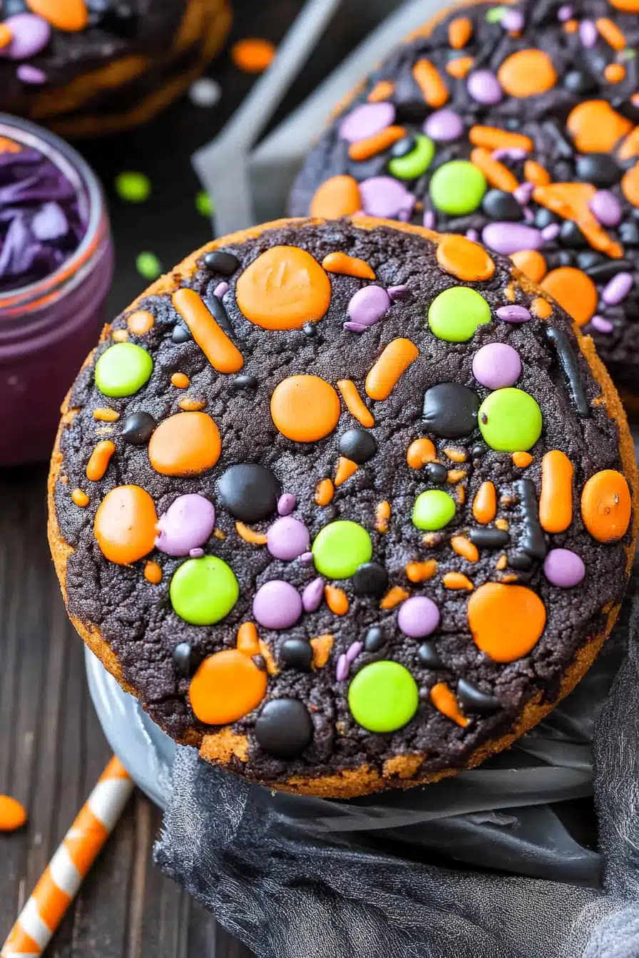 Halloween Cookies Final Dish Presentation