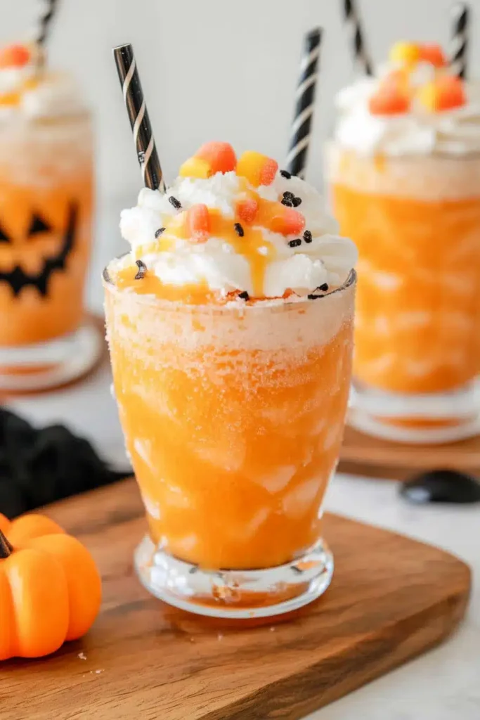 Halloween Ice Cream Floats