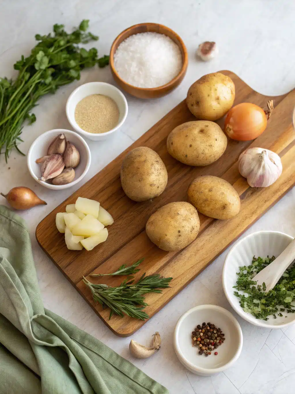 Hash Brown Potato Soup ingredients