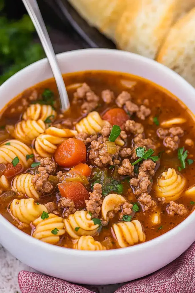 Hearty Hamburger Soup