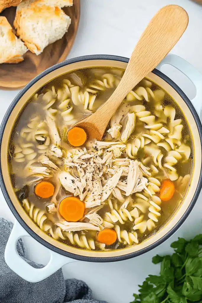 Homemade Chicken Noodle Soup