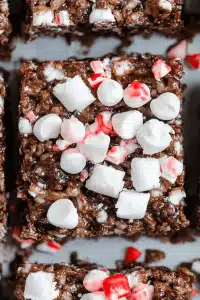 Hot Cocoa Rice Krispie Treats