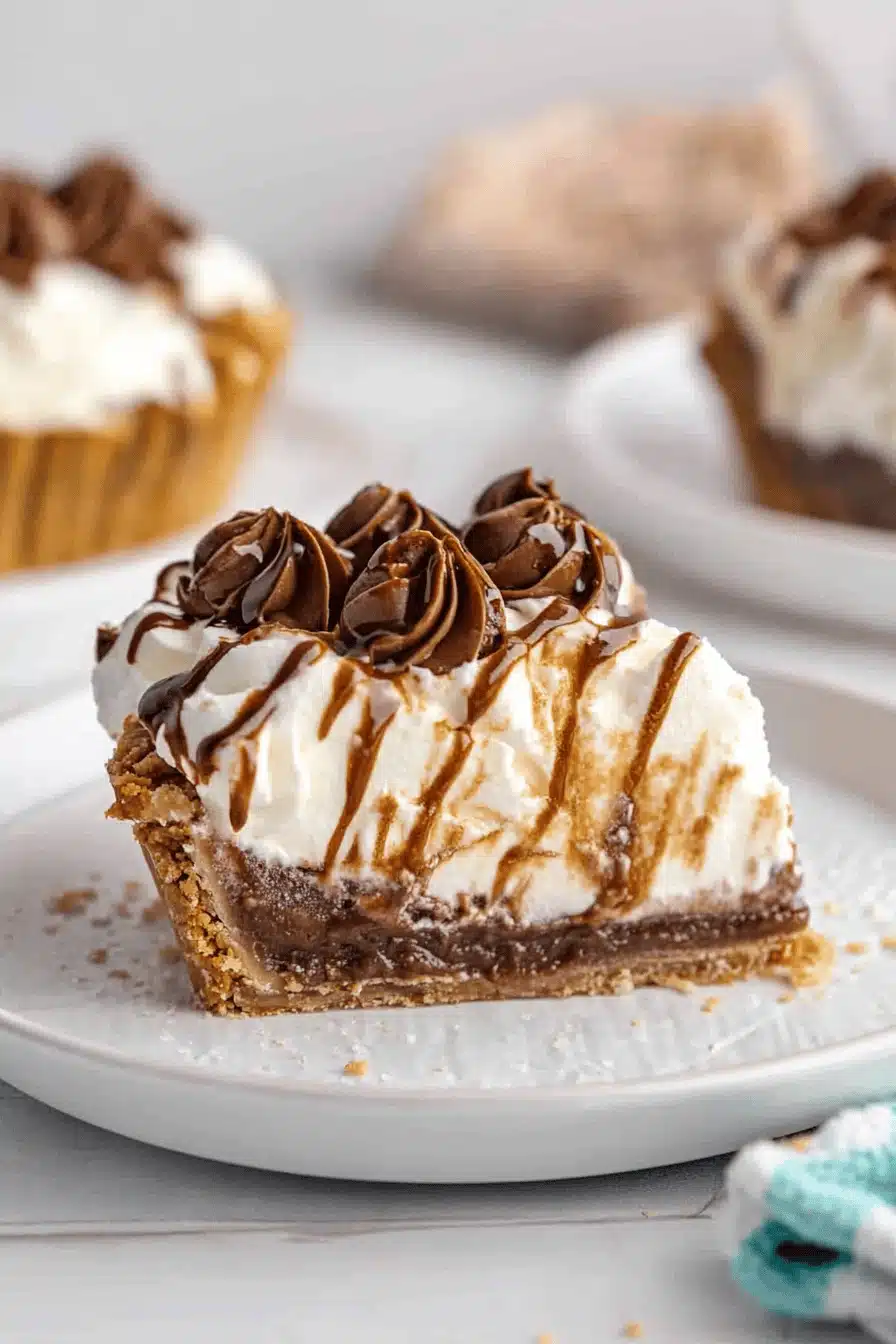 Ice Cream Pie Recipe Final Dish Presentation