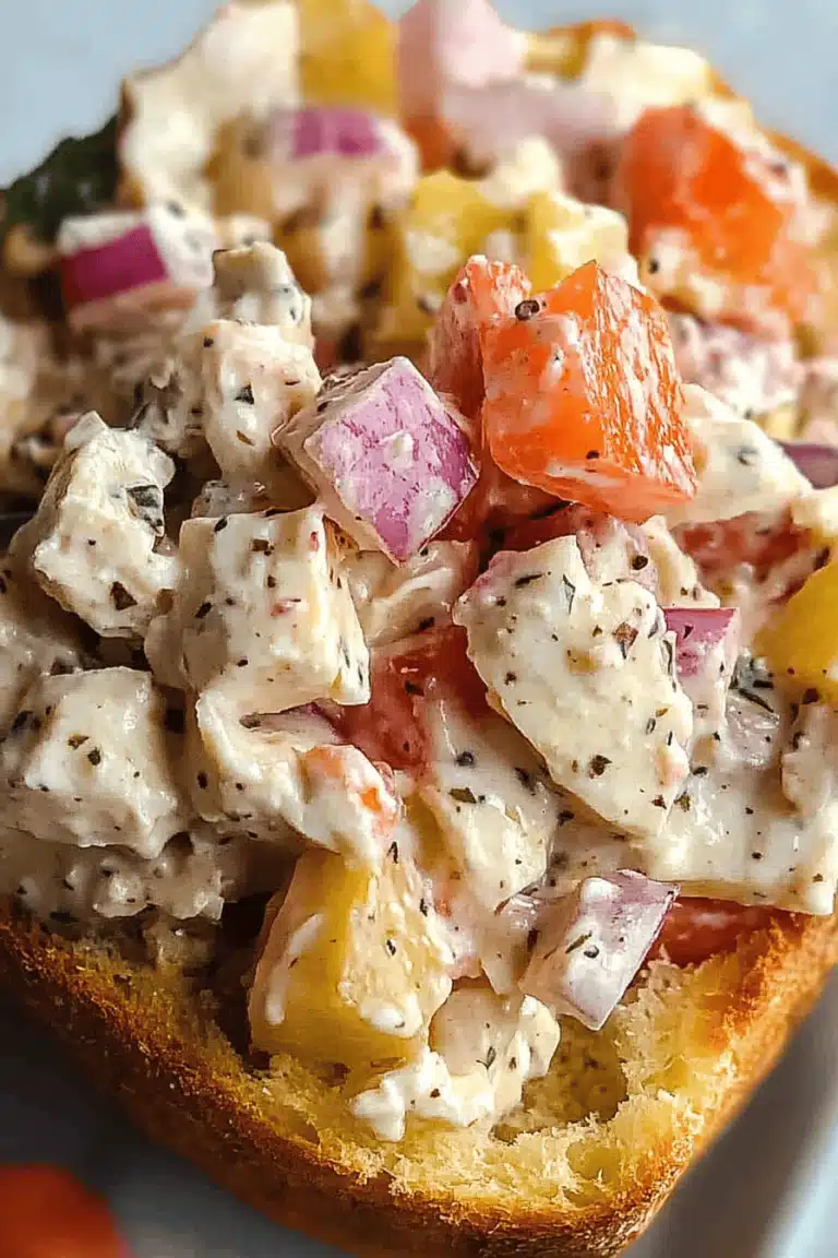 Italian Grinder Chicken Salad