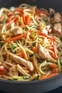 Keto Chicken Lo Mein