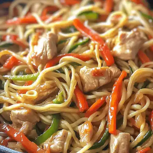 Keto Chicken Lo Mein