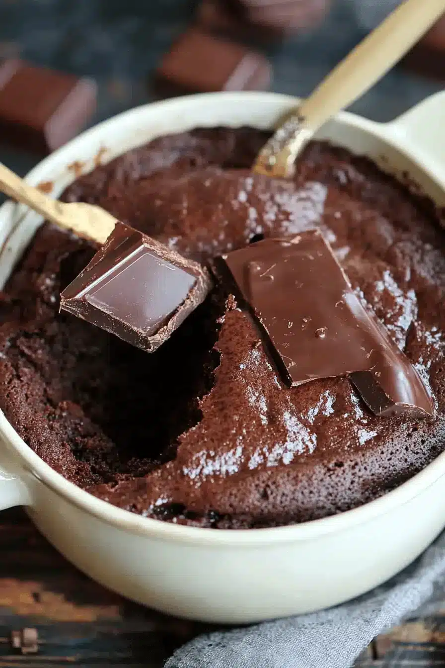 Keto Chocolate Mug Cake ingredients