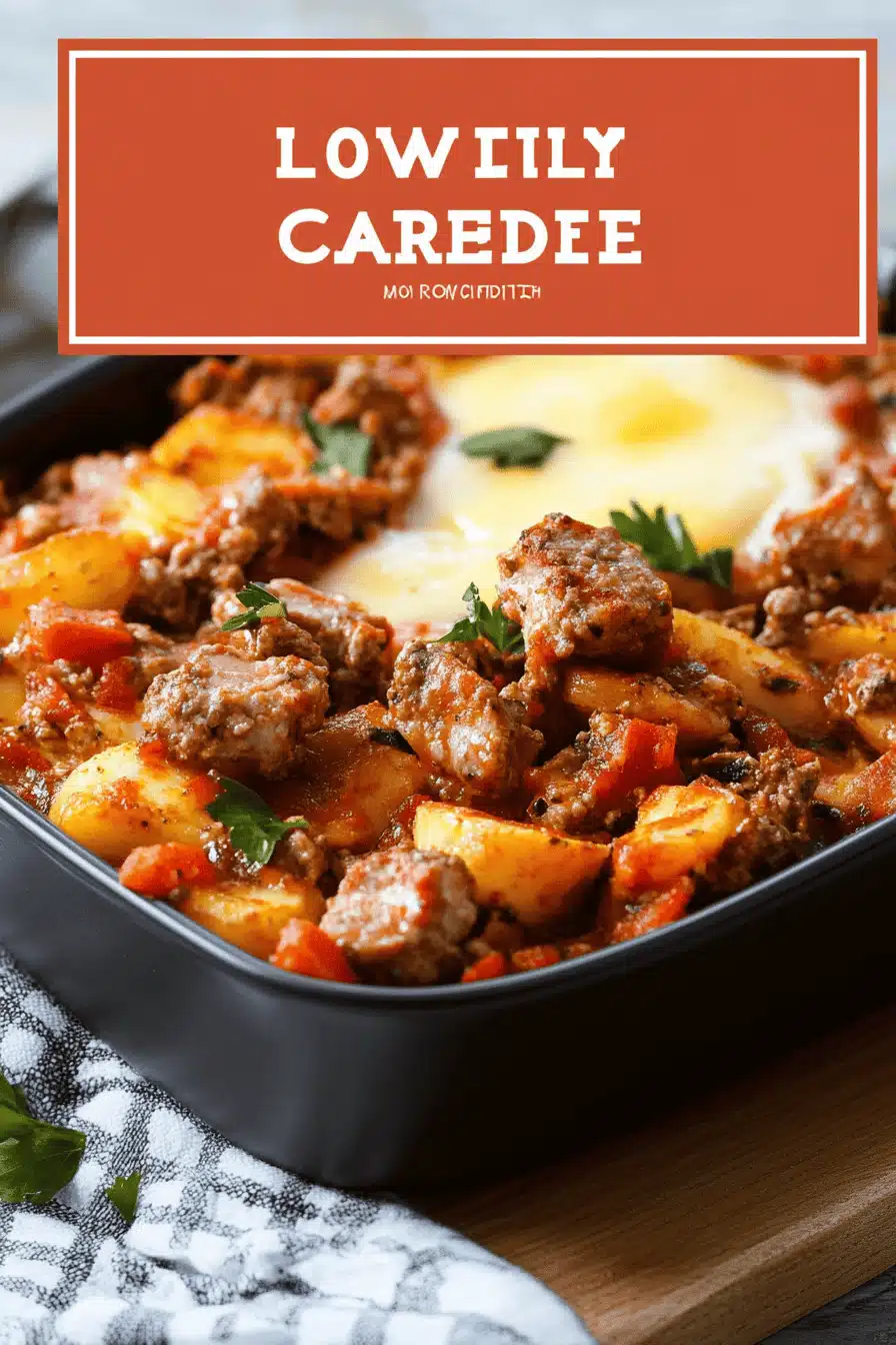 Low Carb Meal Ideas Final Dish Presentation