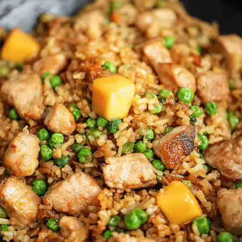 Mango Chicken Fried Rice