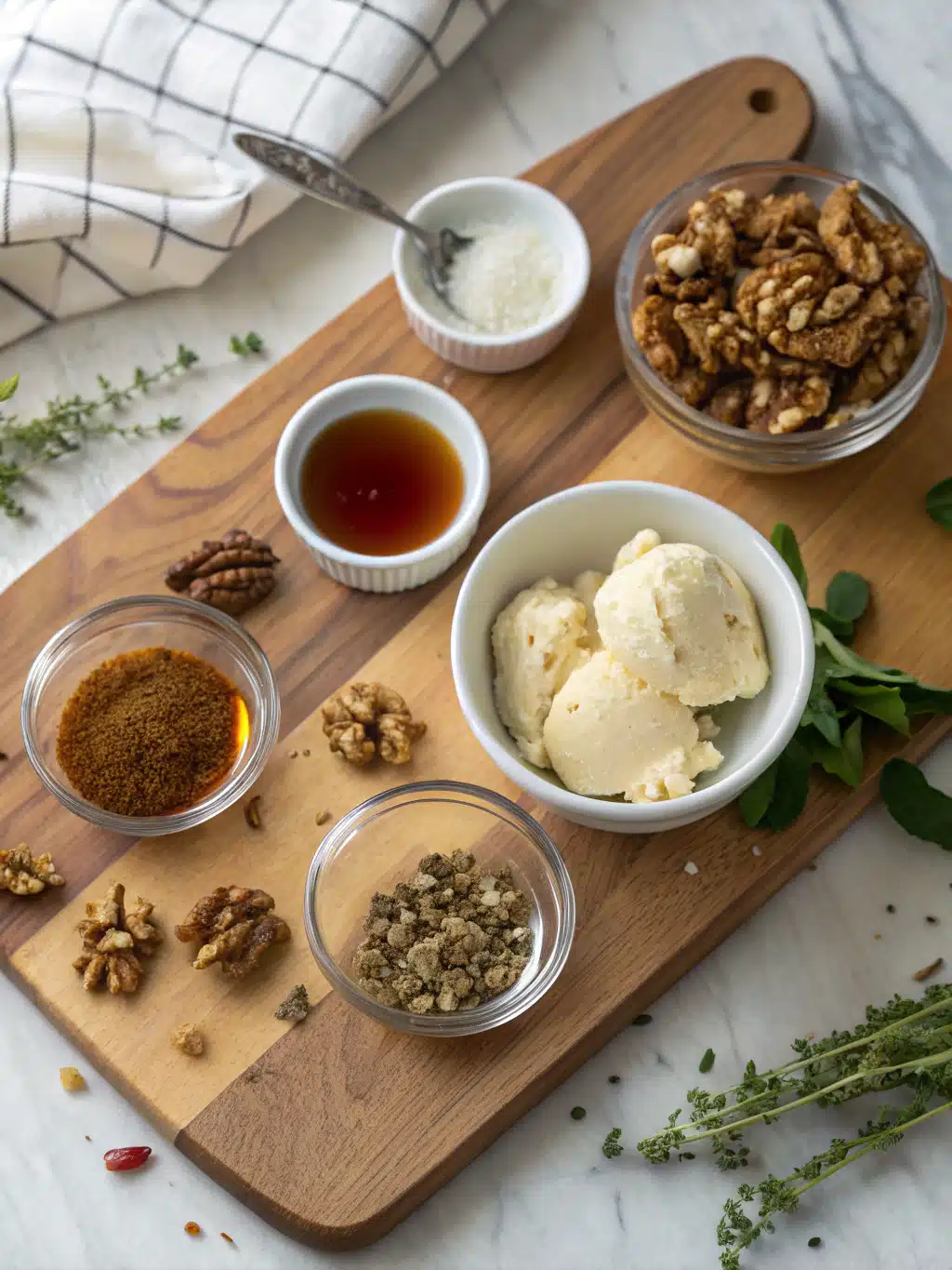 Maple Walnut Ice Cream ingredients