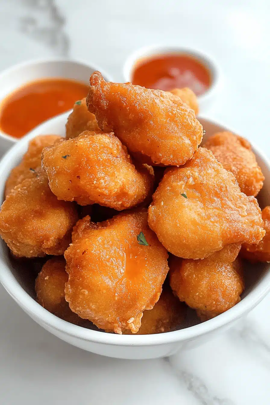 McDonald's Chicken Nugget Recipe Final Dish Presentation