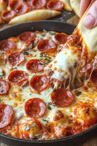 Meat Lovers Pizza Dip
