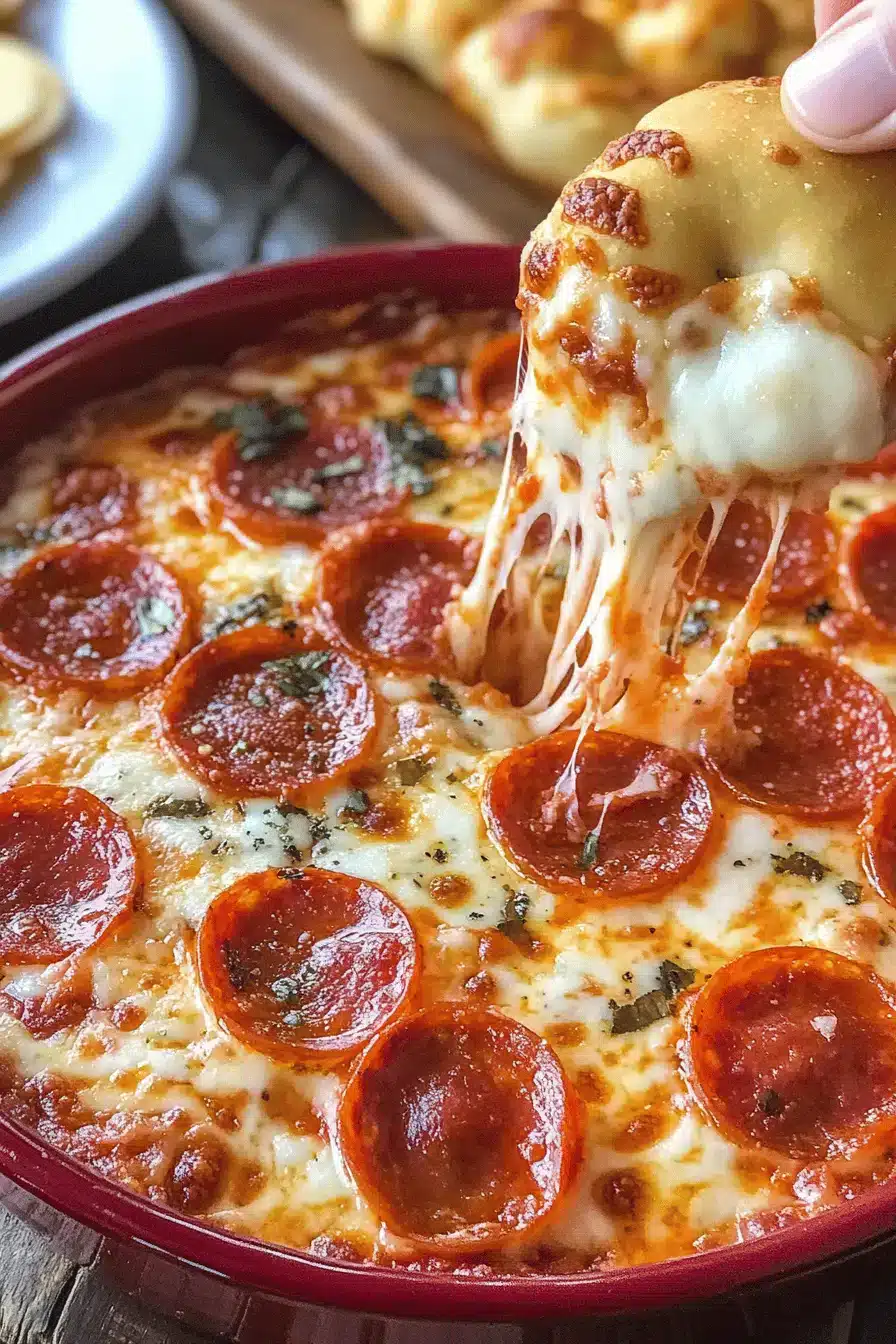 Meat Lovers Pizza Dip ingredients
