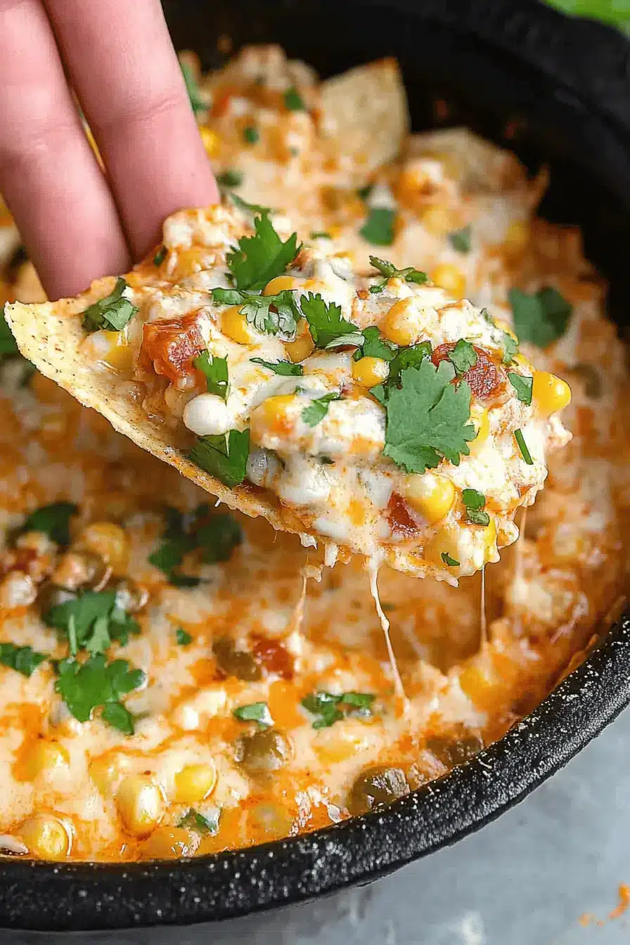 Mexican Street Corn Dip ingredients