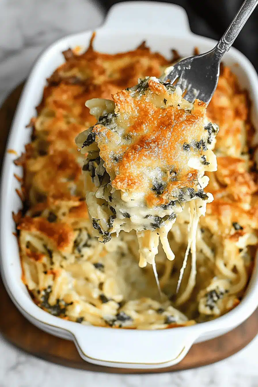 Monterey Chicken Spaghetti Bake