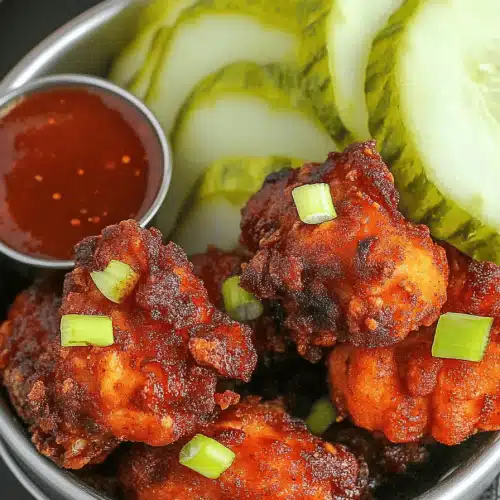 Nashville Hot Chicken Nuggets