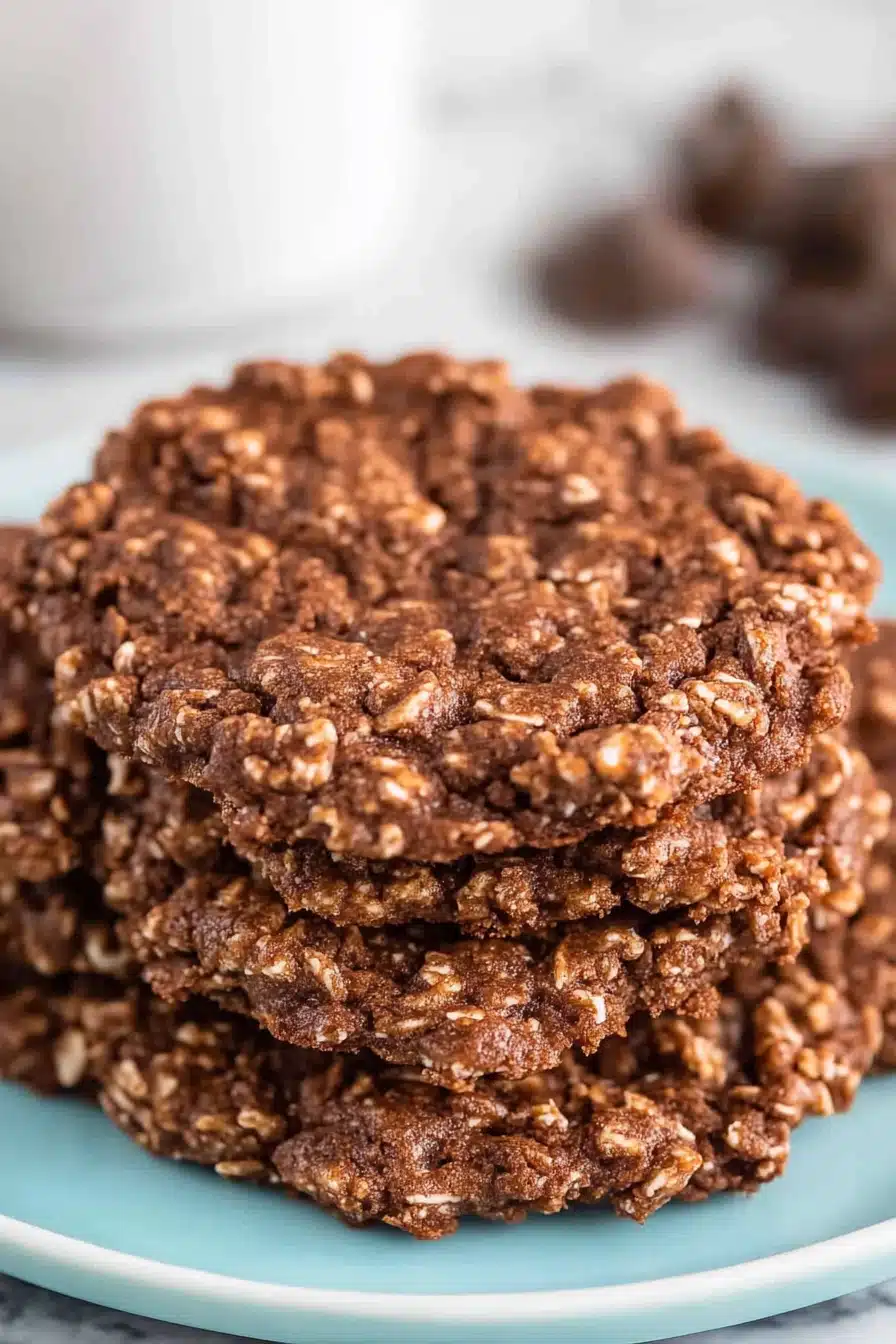 No-Bake Cookies Final Dish Presentation