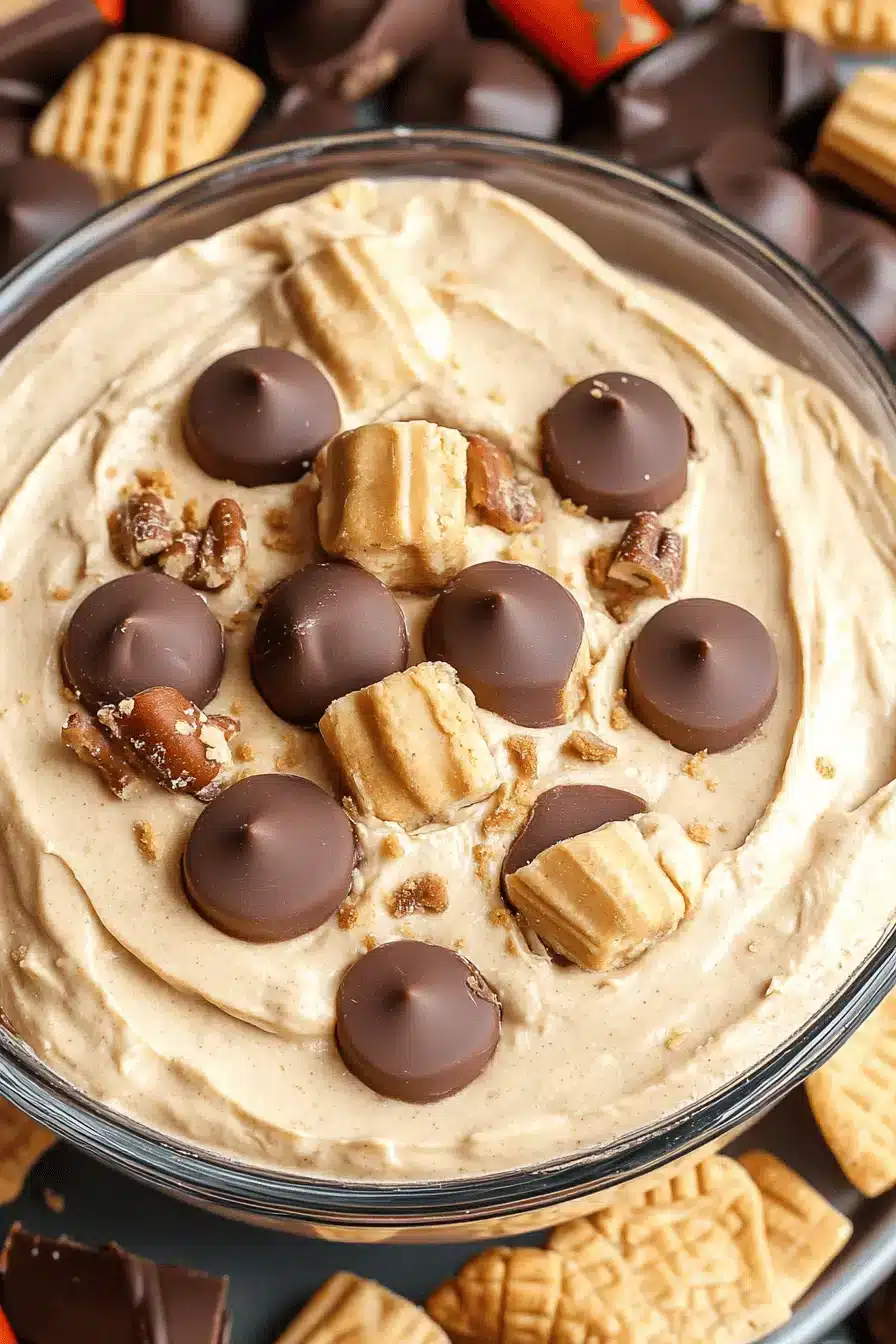 Peanut Butter Cheesecake Dip ingredients