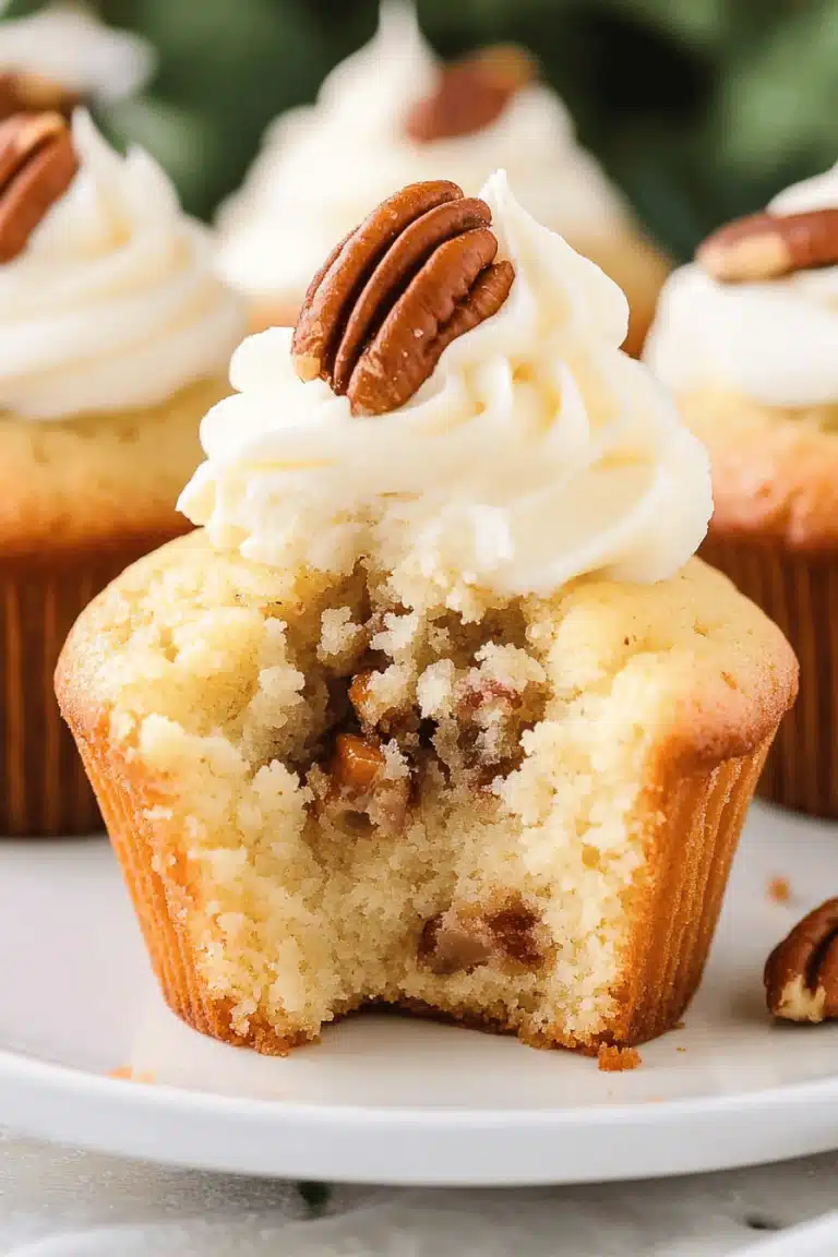Pecan Pie Cupcakes