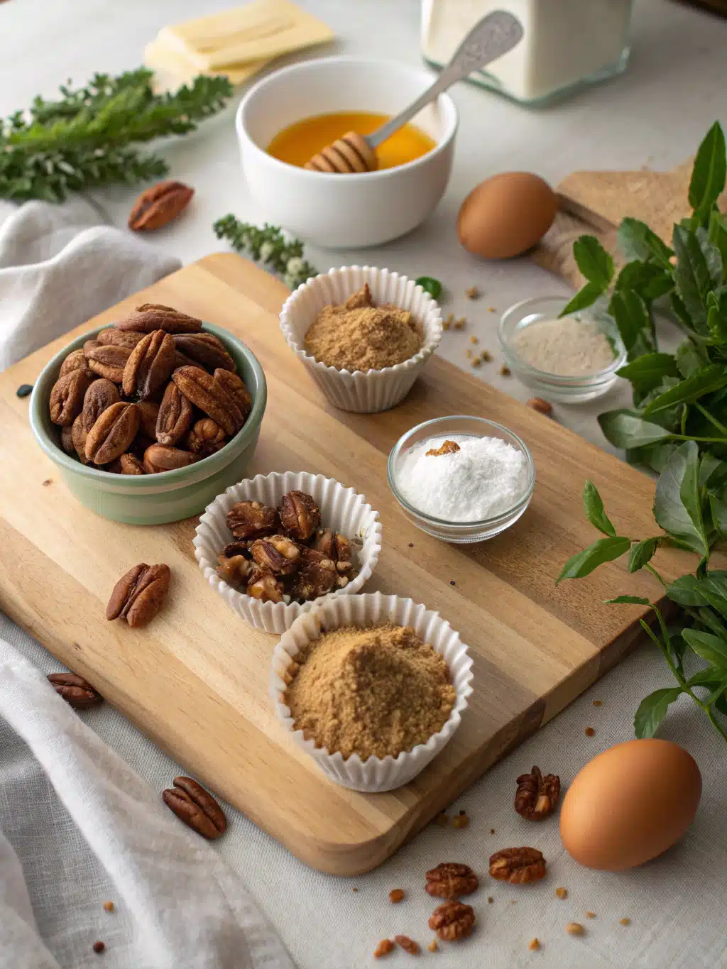 Pecan Pie Cupcakes ingredients