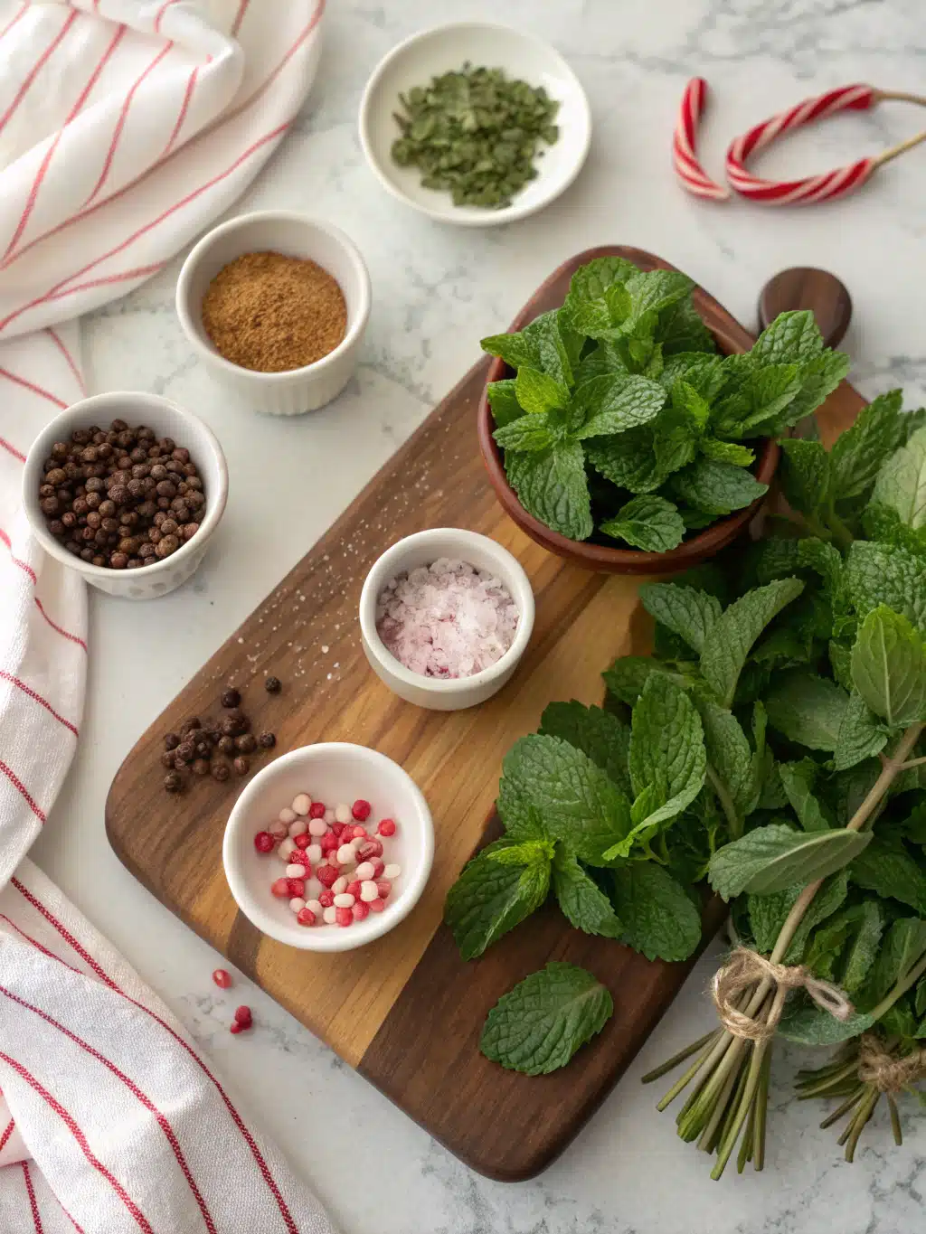 Peppermint Crockpot Candy ingredients