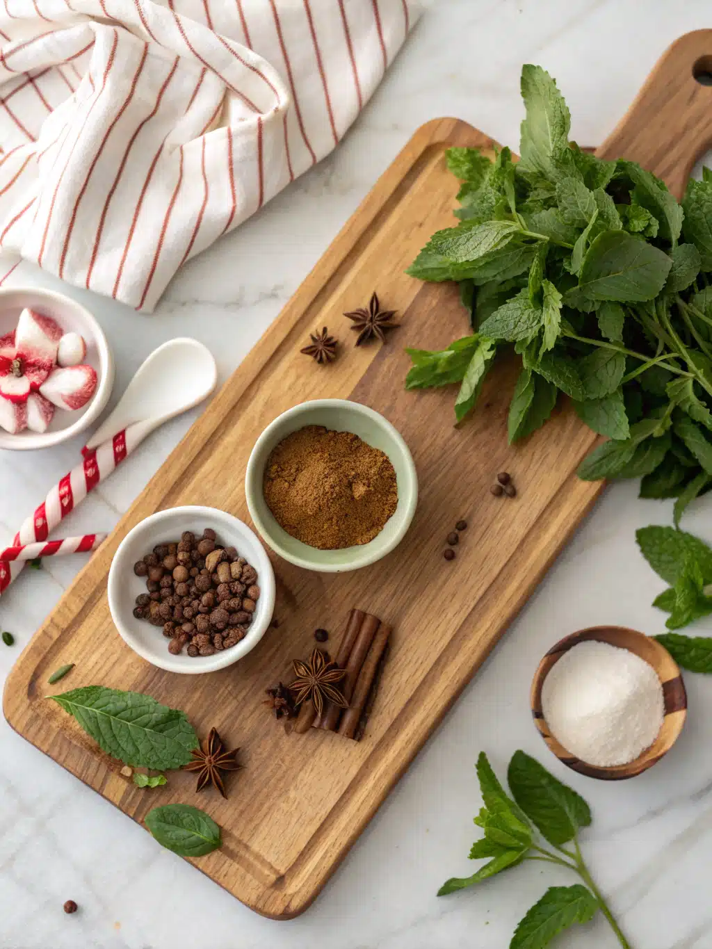 Peppermint Mocha ingredients