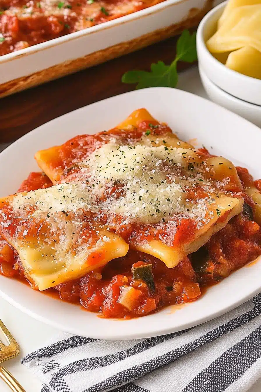 Pierogi Casserole Recipe Final Dish Presentation