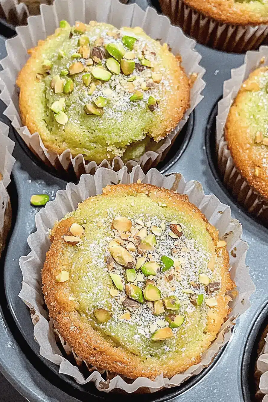 Pistachio Muffins ingredients