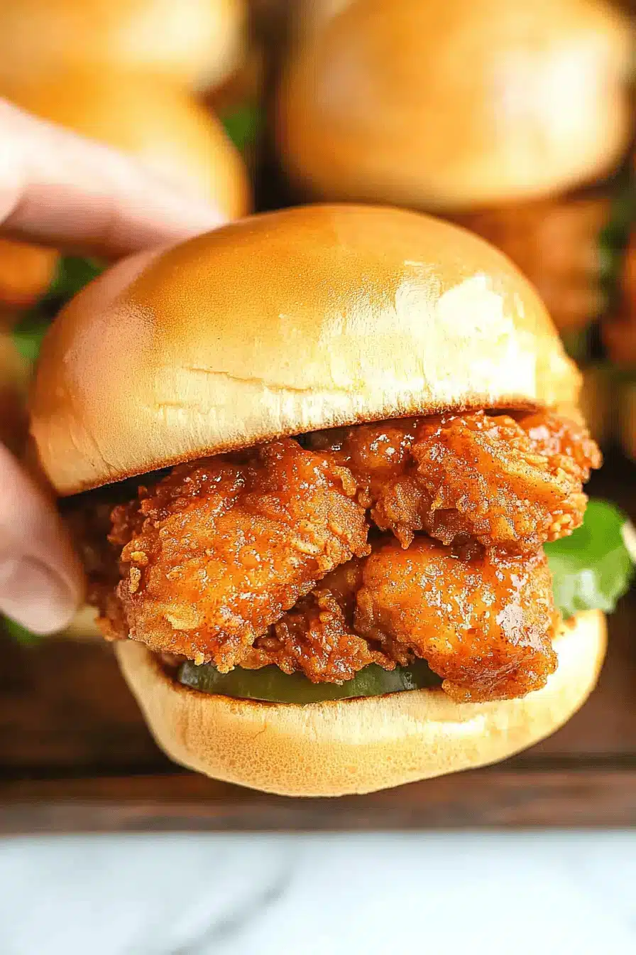 Popeyes Spicy Chicken Sandwich Recipe ingredients