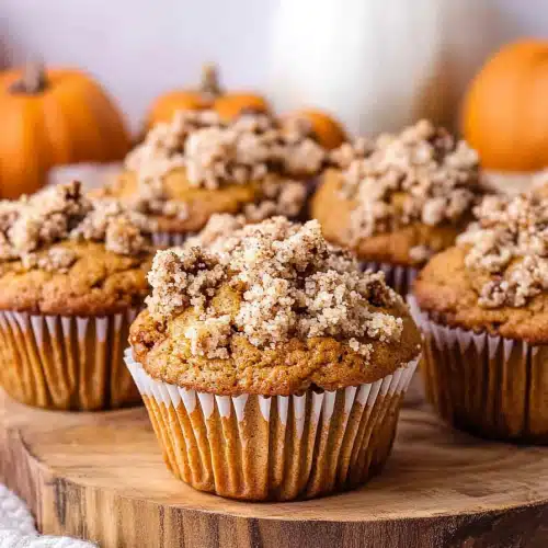 Pumpkin Crumb Muffins
