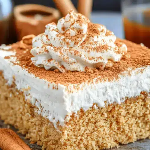 Pumpkin Spice Tres Leches Cake