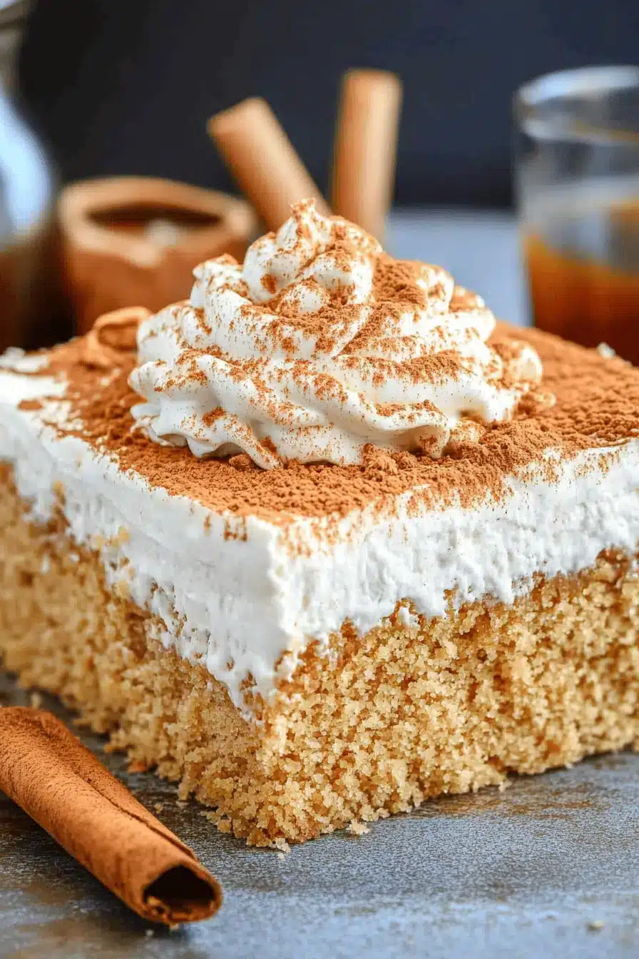 Pumpkin Spice Tres Leches Cake ingredients