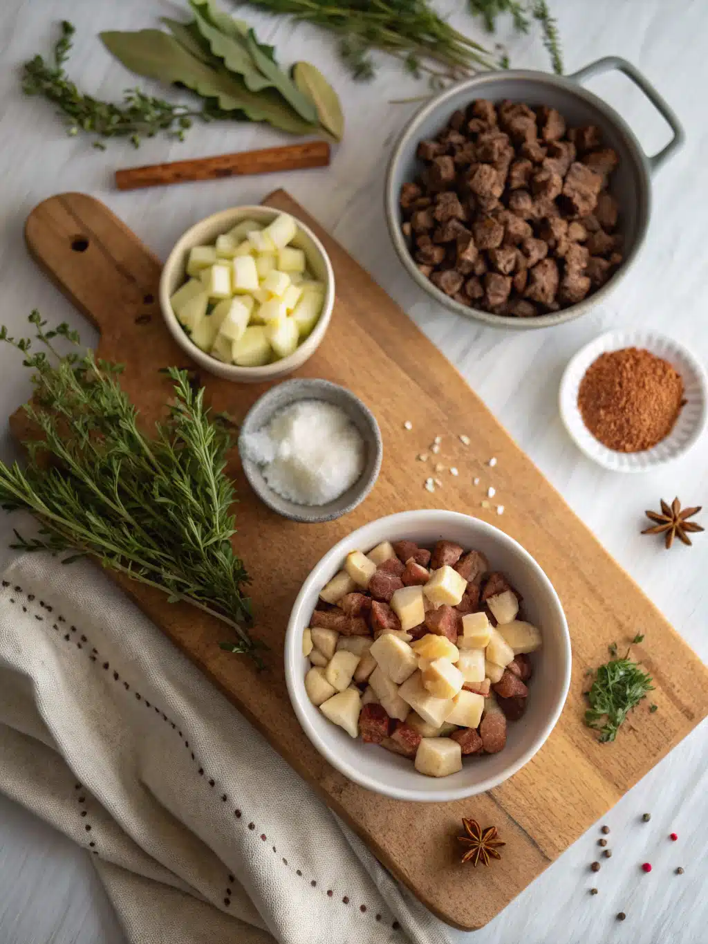 Reindeer Chow Recipe ingredients