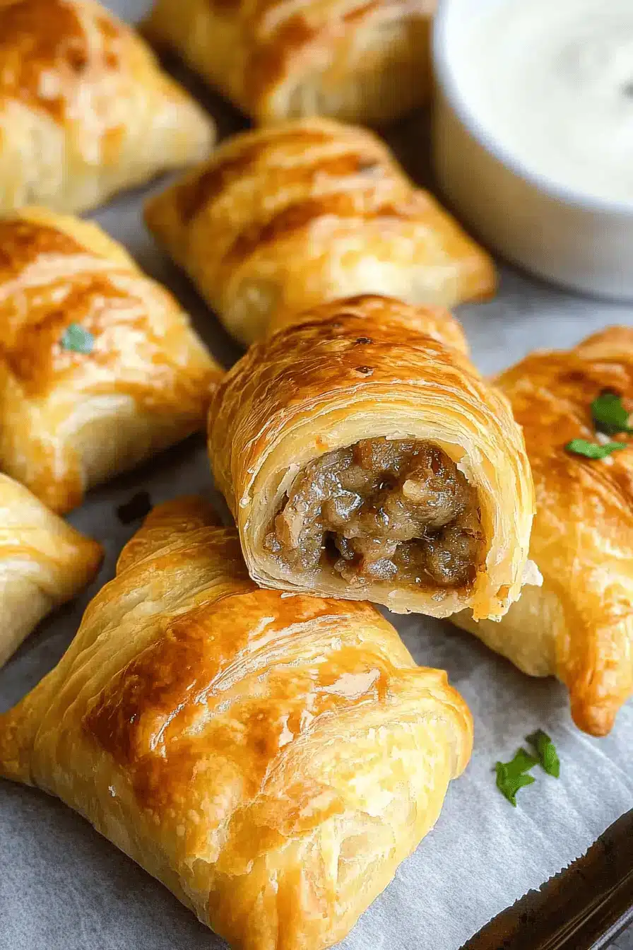 Sausage Roll Recipe ingredients