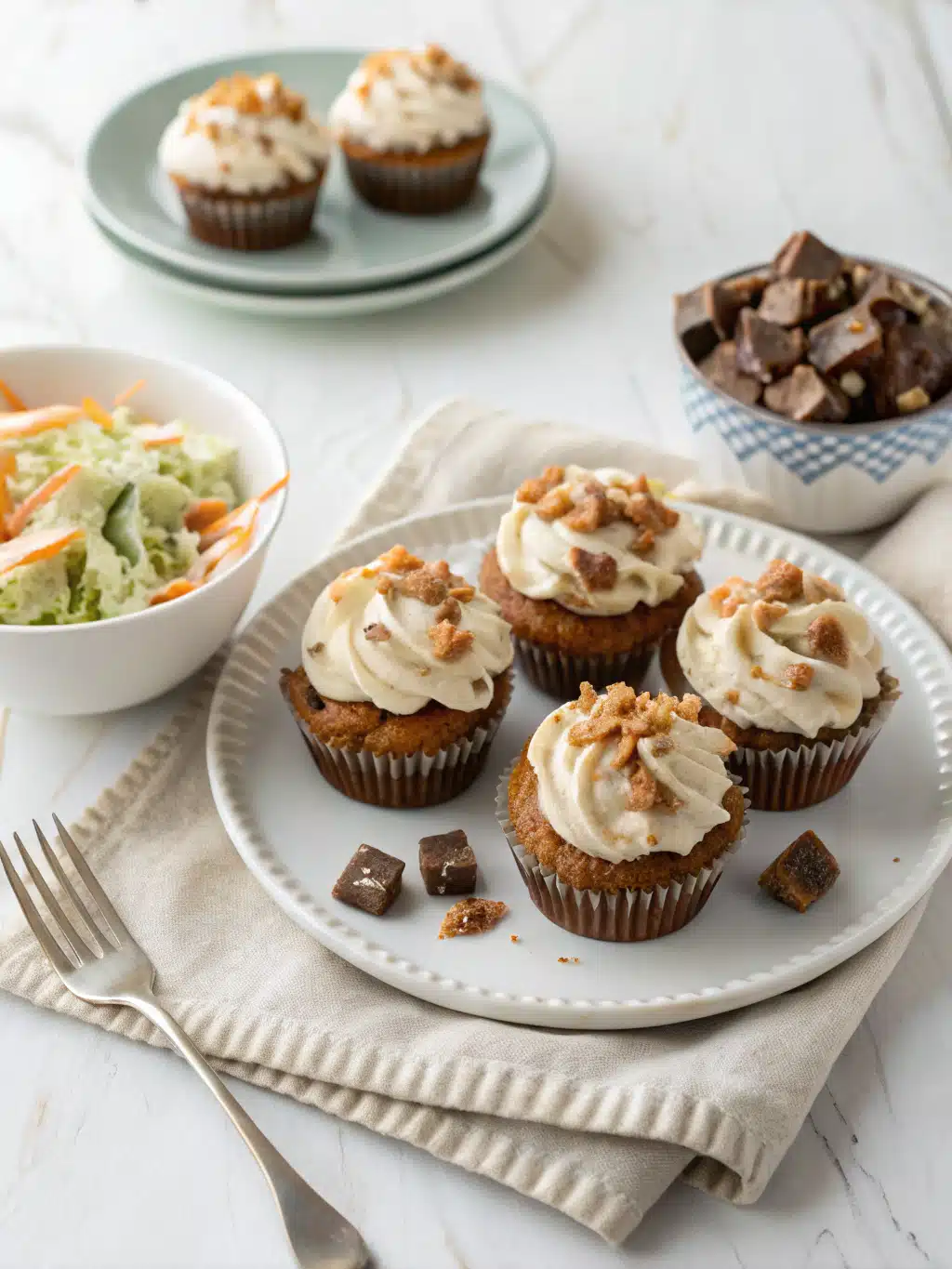 Skor Cupcakes Recipe serving suggestion