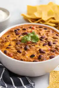 Slow Cooker Chili Cheese Dip