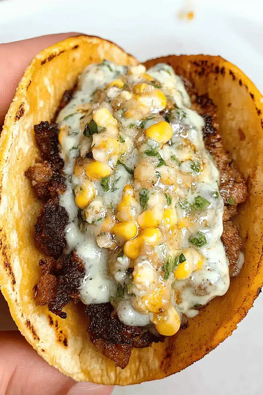 Smash Burger Tacos ingredients