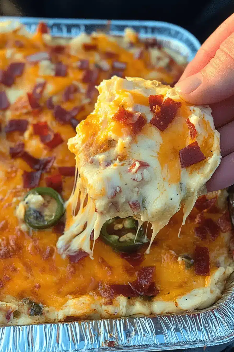 Smoked Jalapeno Popper Dip ingredients