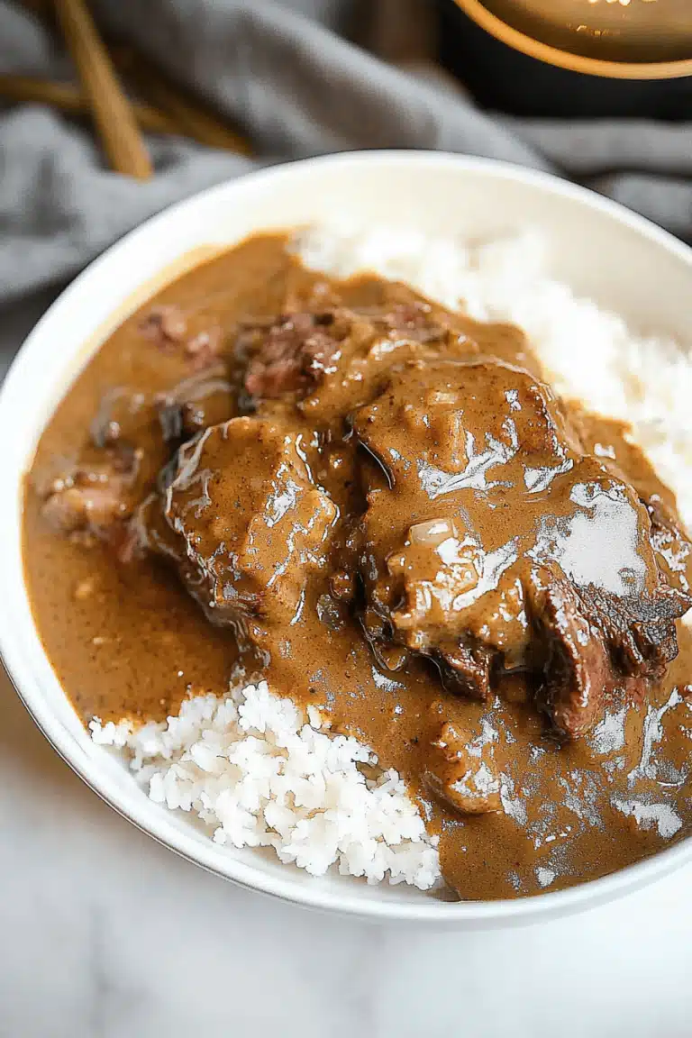 Smothered Steak and Gravy